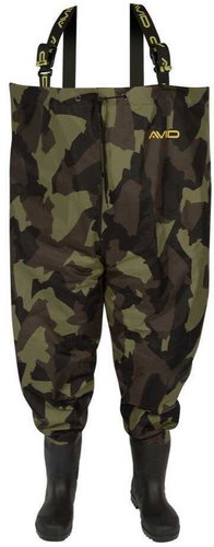 AVID Prsačky Distortion Camo Chest Waders 43 - Prsačky - Hlavný obrázok
