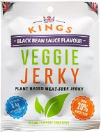 Kings Veggie Jerky Black Bean 25 g - Sušené mäso