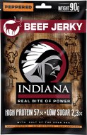 Szárított hús Indiana Peppered marhahús, borsozott, 90 g - Sušené maso
