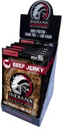 Indiana Beef Hot & Sweet 720g display - Dried Meat