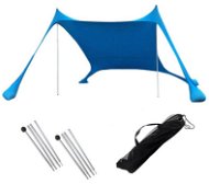 Surtep Přístřešek na pláž Shade Steel s UV 50+ - 300 × 300 × 200 cm Barva Modrá - Beach Tent