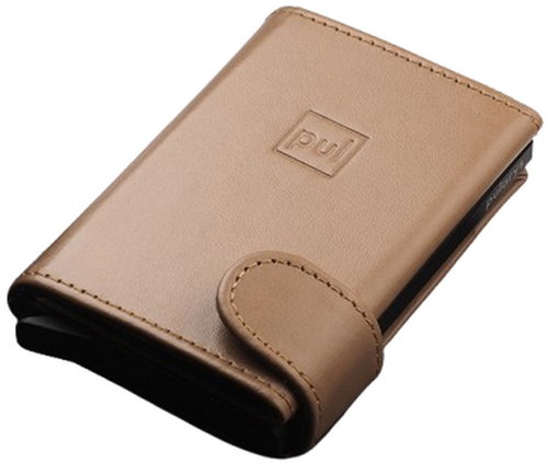 Pularys Leather wallet Solo Max beige - Wallet - Main image