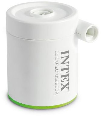 INTEX 66637 QUICKFILL USB200R AIR PUMP + POWERBANK 2000mAh