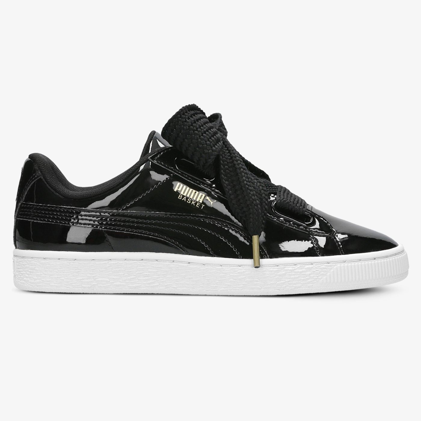 Puma basket heart hot sale patent wn's