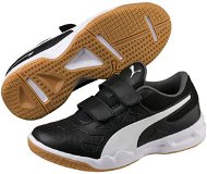 PUMA Tenaz V Jr, Black/White, EU 33/200mm - Indoor Shoes