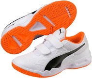 PUMA Tenaz V Jr, White/Black, EU 34.5/210mm - Indoor Shoes