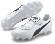 PUMA KING Top FG, White/Black, EU 43/280mm - Football Boots