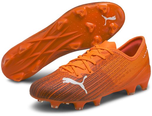 PUMA ULTRA 2.1 FG AG Orange Black Football Boots Alza.cz