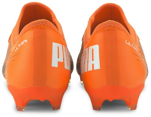 Puma orange football top boots