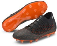 PUMA FUTURE 6.2 NETFIT FG AG, Black/Orange, EU 45/295mm - Football Boots