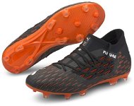 PUMA FUTURE 6.3 NETFIT FG AG, Black/Orange - Football Boots