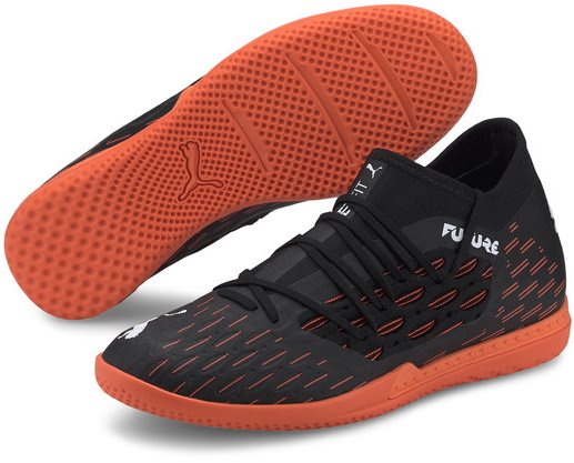 PUMA FUTURE 6.3 NETFIT IT black orange EU 46.5 305 mm Indoor Shoes Alza.cz