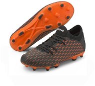 PUMA FUTURE 6.4 FG AG Jr, Black/Orange - Football Boots