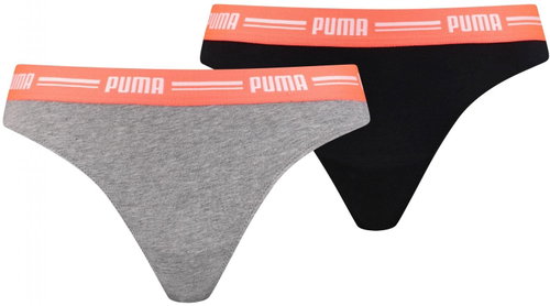 Puma Iconic String, Grey/Black, L - Pants - Main image