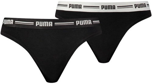 Puma Iconic String, Black/White, M - Pants - Main image