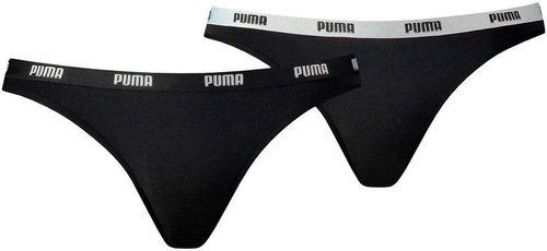 Puma Iconic Bikini, Black/White, M - Pants - Main image