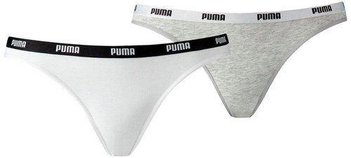 Puma Iconic Bikini white grey S - Kalhotky - Hlavní obrázek