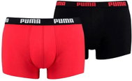 Puma Basic Trunk, Black/Red, size M - Boxer Briefs