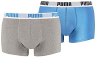 Puma Basic Trunk, Grey/Blue, size L - Boxer Briefs