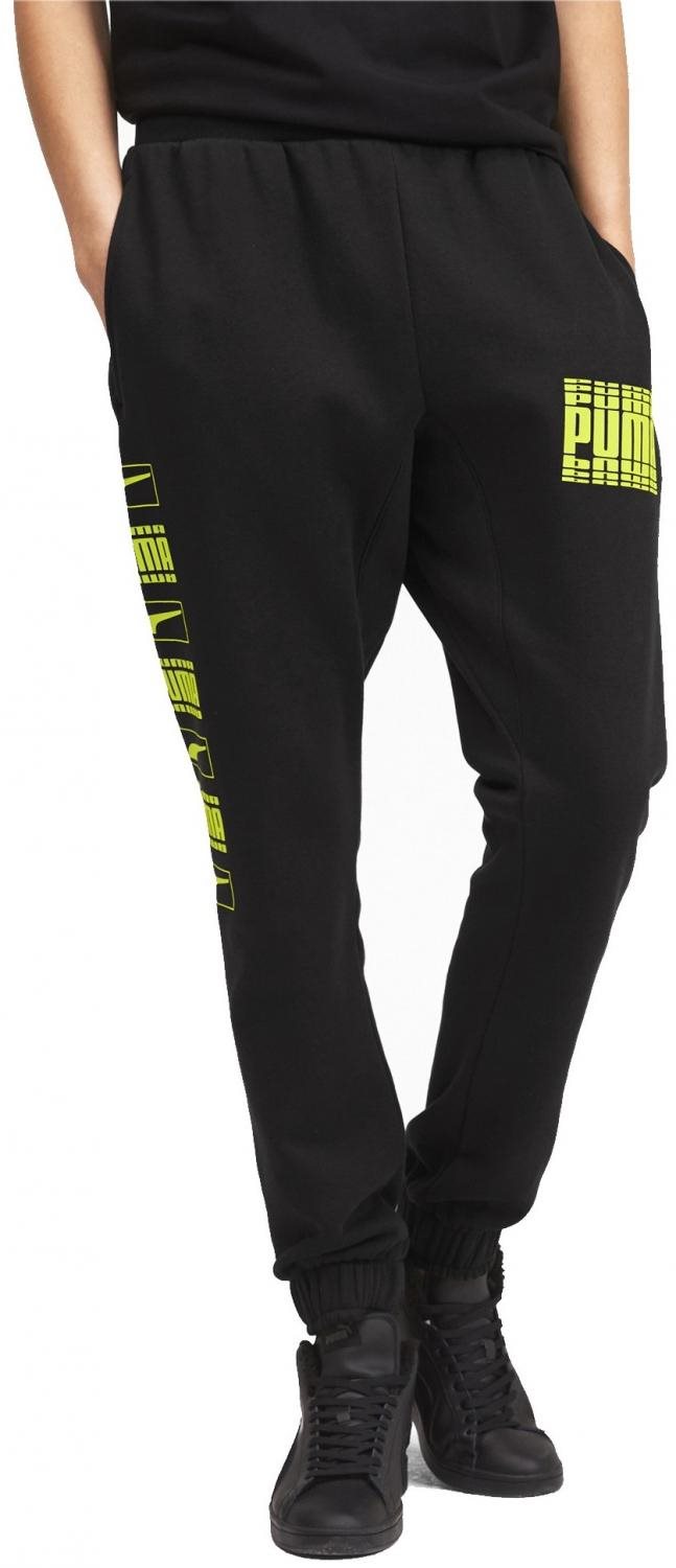 Puma Rebel Bold Black Yellow M - Sweatpants | Alza.cz