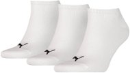 Puma Sneaker Plain 3P biele, veľ. 43 – 47 - Ponožky
