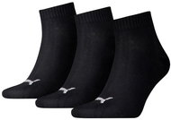 Puma Quarter Plain 3P, Black, size 35-39 - Socks