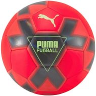 PUMA CAGE ball Fiery Coral-Fizzy Light - Futbalová lopta