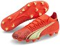 Football Boots PUMA ULTRA MATCH FG/AG orange/reflective EU 44 / 285 mm - Kopačky