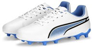 Puma King Match FG/AG Jr white/blue EU 34 / 205 mm - Football Boots