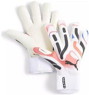 Puma Unisex Ultra Ultimate Hybrid White/Blue/Fire Orchid velikost 9,5 - Goalkeeper Gloves