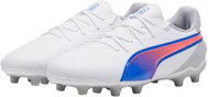 Puma KING Match FG/AG bílé/modré EUR 34 - Football Boots