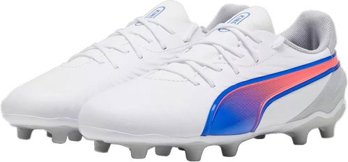 Puma KING Match FG/AG bílé/modré EUR 36 - Football Boots - Main image