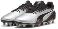 Puma KING Match FG/AG stříbná/černé EUR 35 - Football Boots