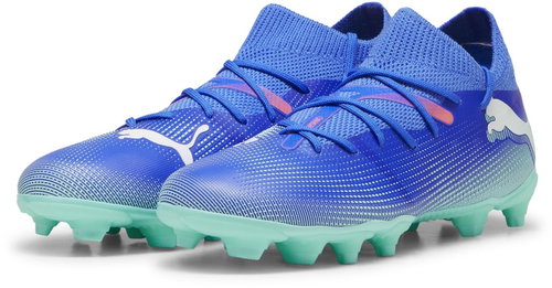 Puma FUTURE 7 Match FG/AG modré EUR 32 1/2 - Football Boots - Main image
