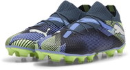 Puma FUTURE 7 Pro FG/AG šedé/světle zelené/modré EUR 40 1/2 - Football Boots
