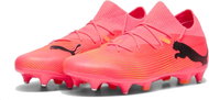 Puma FUTURE 7 Match MxSG Red/Orange, Turquoise - Football Boots