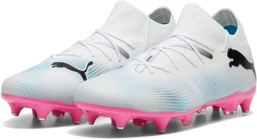 Puma FUTURE 7 Match MxSG bílé/růžové EUR 41 - Kopačky - Hlavní obrázek