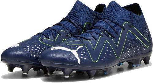 Puma FUTURE Match MxSG modré/světle zelené EUR 41 - Football Boots - Main image