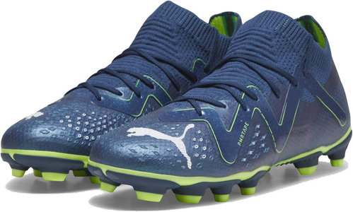 Puma FUTURE Pro FG/AG modré/světle zelené EUR 35 1/2 - Football Boots - Main image