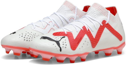 Puma FUTURE Pro FG/AG bílé/červené EUR 46 1/2 - Football Boots - Main image