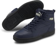 PUMA Puma Rebound JOY Fur, Blue/Black, size EU 43/280mm - Casual Shoes