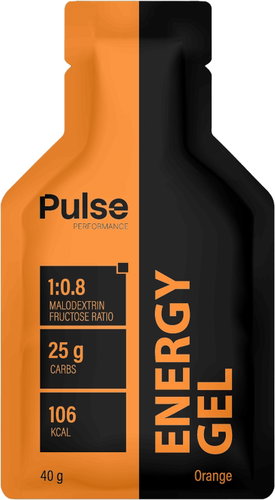 Pulse Performance Energy Gel Orange 4 × 40 g - Energy Gel - Main image