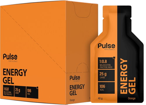 Pulse Performance Energy Gel Orange 12 × 40 g - Energy Gel - Main image