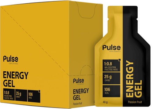 Pulse Performance Energy Gel Passion Fruit 12 × 40 g - Energy Gel - Main image