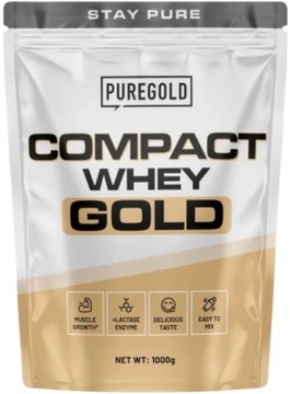 PureGold Compact Whey Protein Cookies and Cream 1000 g - Protein | Alza.hu