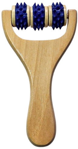Adonis Massage balls wood/rubber - Massage Roller - Main image