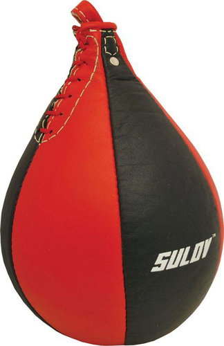 Sulov Pear leather, red-black - Punching Bag - Main image