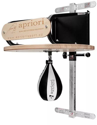 Apriori Boxing pear + springboard Profi with Club vario 900 construction - Punching Bag - Main image
