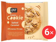 QNT Protein Cookie 6 x 60g, Salted Caramel - Protein Bar