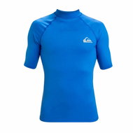 Quiksilver Pánské lycrové triko UPF50, krátký rukáv, monaco modré, XL - Lycra Clothing